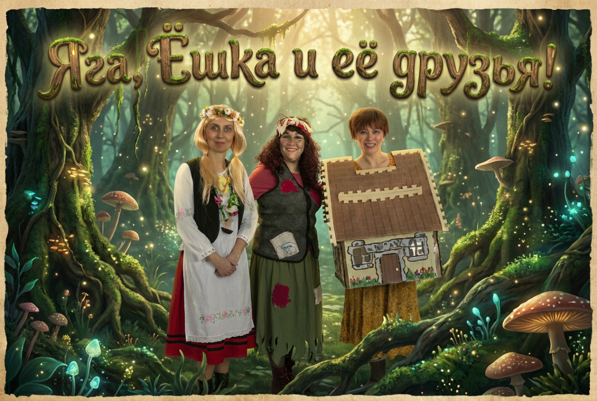 «Яга Ёшка и её друзья» — спектакль от театральной студии «Абажур» 31 января 2026г.